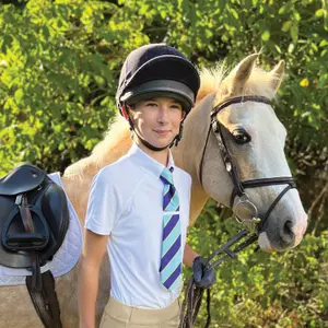 Polotröja för ridsport för barn Equetech Parade Show-Time image-1