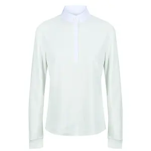 Camisa de equitação de competição feminina Equetech Foxhunter image-0