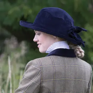 Chapéu de veludo para mulher Equetech image-0