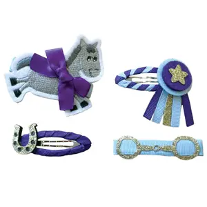 Girl's hair clip Equetech Gymkhana Pony image-0