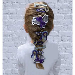 Girl's hair clip Equetech Gymkhana Pony image-1