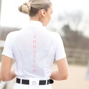 Damska koszulka polo na zawody Equetech Signature Cool image-2