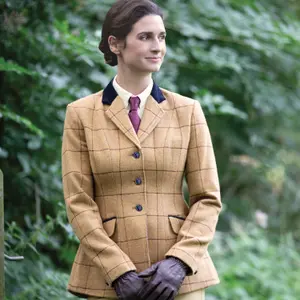 Reitjacke aus Tweed, Damen Equetech Wheatley Deluxe image-1