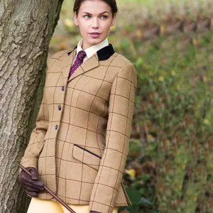 Reitjacke aus Tweed, Damen Equetech Wheatley Deluxe image-3