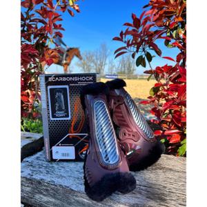 Front boots for horses with fur eQuick eCarbon Fluffy image-2