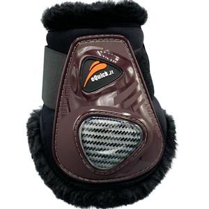 ecarbshrlmasv-protege-boulets-pour-cheval-avec-fourrure-equick-ecarbon-scratch-fluffy-brown