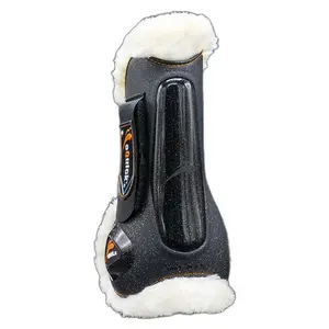 Ochraniacze na przednie nogi konia eQuick eLight glitter fluffy image-1