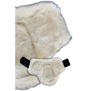 Rear Fetlock Protectors eQuick eShock velcro fluffy image-2