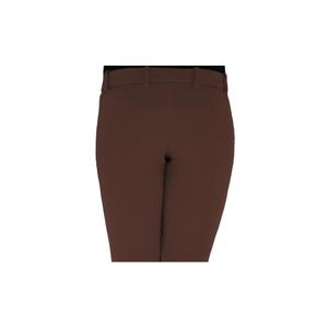 312051-chocolat-pantalon-equitation-lycra-fille-equicomfort-basic-chocolat