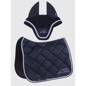 Ensemble selle pour cheval et bonnet Equiline Eqchroma image-1