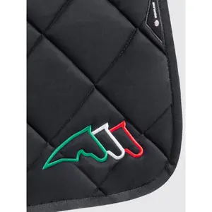 Sattelset für Pferd und Fliegenhaube Equiline Eqtricolore image-2