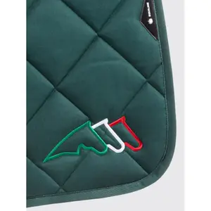 Sattelset für Pferd und Fliegenhaube Equiline Eqtricolore image-1