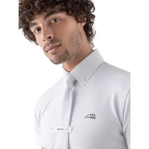 Wedstrijdpolo met lange mouwen Equiline Niam