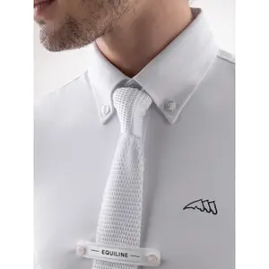 Wedstrijdpolo met lange mouwen Equiline Niam image-3