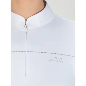 Women's competition polo shirt Equiline Catherine image-2