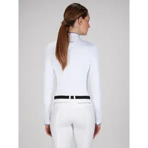 Women's long sleeve competition polo shirt Equiline Gracielle image-1