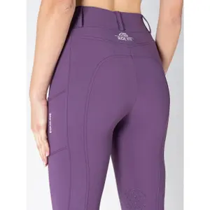 Mid grip riding Trousers for women Equiline Eqpowerk image-3