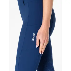Mid grip riding Trousers for women Equiline Eqpowerk image-2