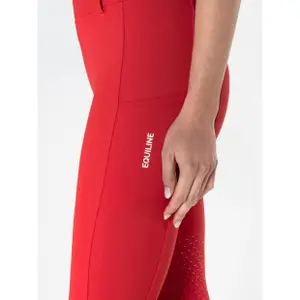 Mid grip riding Trousers for women Equiline Eqpowerk image-2