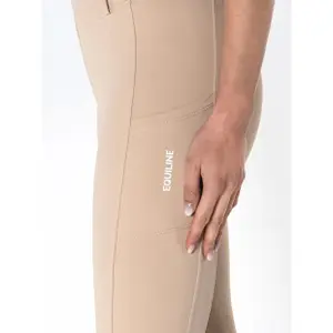Mid grip riding Trousers for women Equiline Eqpowerk image-2