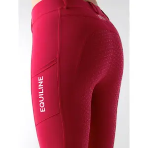 Women's Full Grip Riding Leggings Equiline Calref image-4