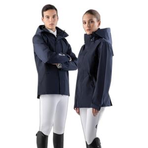 Wasserdichte Reitjacke mit Kapuze Equiline