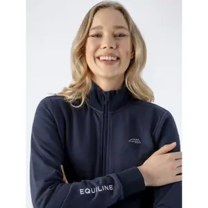 Γυναικείο φούτερ με φερμουάρ Equiline Eqcarrek image-2