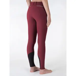 Pantalón de equitación mid grip mujer Equiline Eqash Strass image-1
