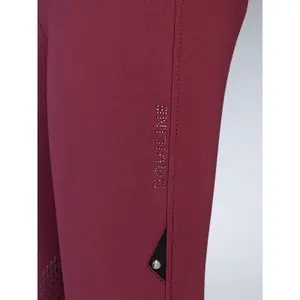 Pantalón de equitación mid grip mujer Equiline Eqash Strass image-3