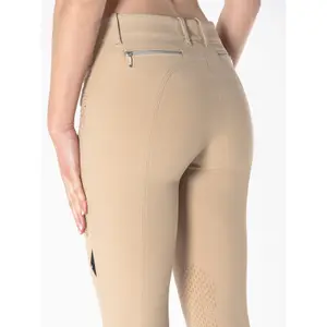 Pantalón de equitación mid grip mujer Equiline Eqash Strass image-3