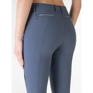 Pantalón de equitación mid grip mujer Equiline Eqash Strass image-3