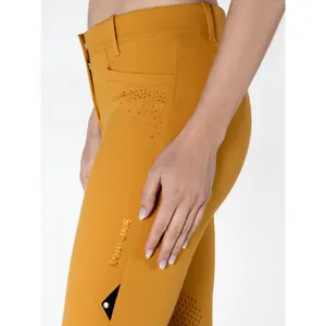 Pantalón de equitación mid grip mujer Equiline Eqash Strass image-1