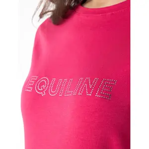 Women's T-shirt Equiline Dania Strass image-3