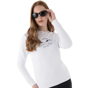 Sweatshirt Reiten Damen Equiline Dona Horse image-0