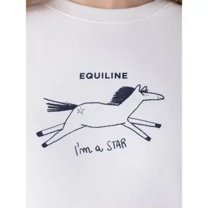 Sweatshirt Reiten Damen Equiline Dona Horse image-1