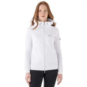 Women's full-zip hooded riding sweatshirt Equiline Debra Strass image-0