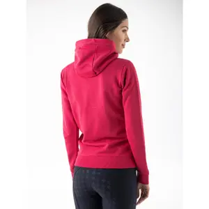 Reit-Hoodie Full Zip Damen Equiline Debra Lettering image-1