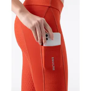 Reitleggings full grip Damen Equiline Engaref image-2