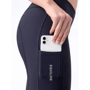 Women's mid grip riding leggings Equiline Engarek image-2