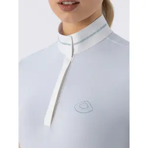 Women's competition polo shirt Equiline Eqenkas image-3