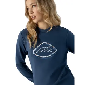 Women's riding sweatshirt Equiline Eqeben image-0