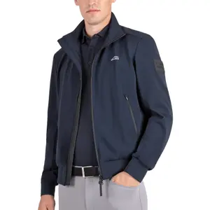Micro-perforated Zip-Up Riding Jacket Equiline Cussiec
