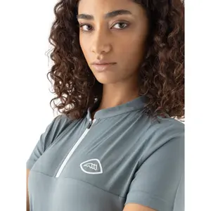 Women's training polo shirt Equiline Eqcresty image-0