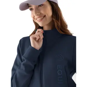 Women's full-zip riding sweatshirt Equiline Eqglempa image-0