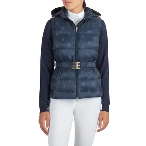 Hooded equestrian jacket for women Equiline Elmiraep image-0