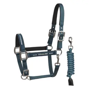 Nylon headcollar for horse Equiline Enkas image-0