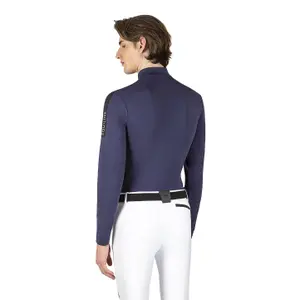 Long Sleeve Second Skin Riding Polo Equiline Cesko image-1