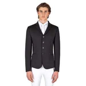 Competition Jacket with Technical Mesh Back and Sides Equiline Croftec image-0