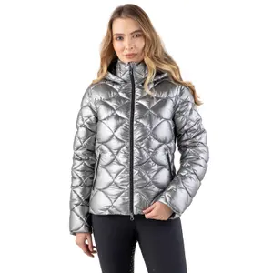 Chaqueta de equitación con capucha para mujer Equiline Gasic