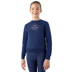 Mädchen Rundhals-Pulli Equiline Cedril image-0